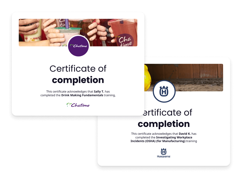 Customize your certificates